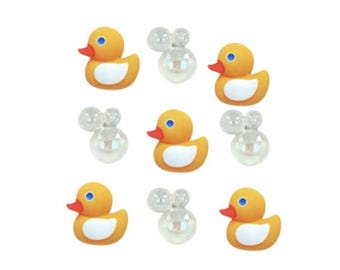 Rubber Ducky ~ Flat Back Embellishments  ~ Shelly's Buttons and More ~ Novelty Theme Pack