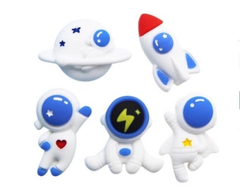 Lost in Space ~ Shelly's Buttons and More Flat Back Embellishments ~ Novelty Theme Pack