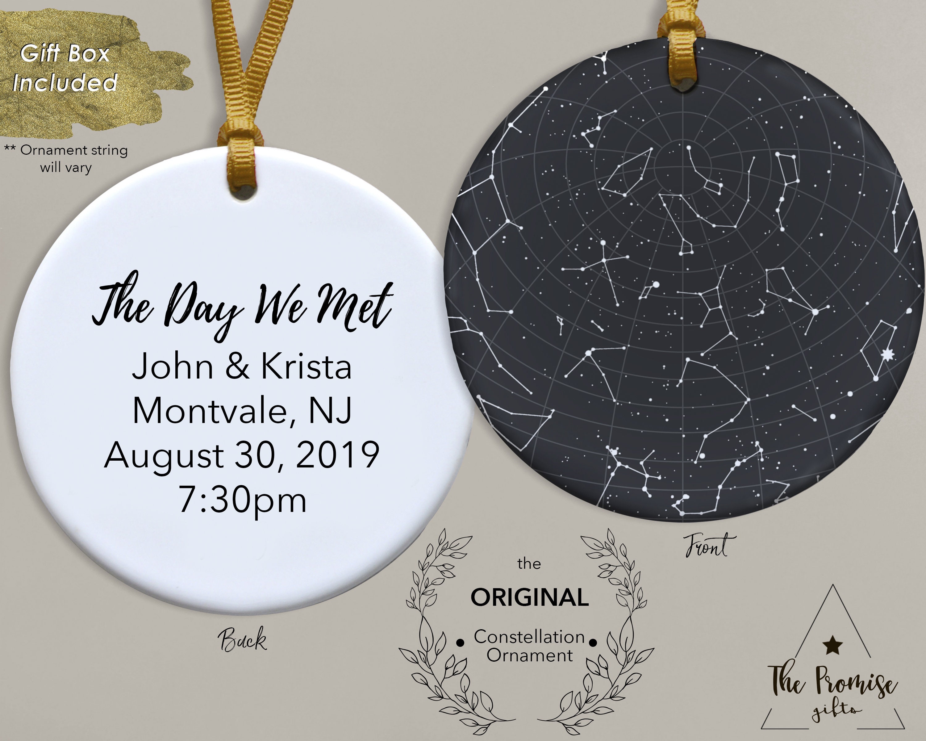 Night Sky Christmas Gift Unique Wedding Gift for Couple Etsy