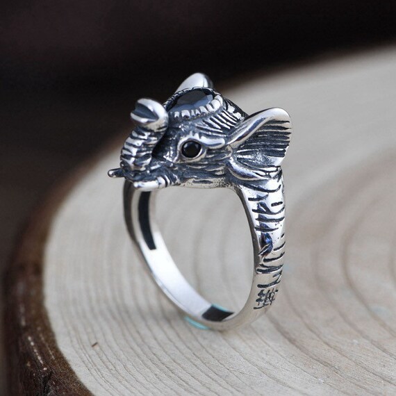 Gold Elephant Ring For Women Elephant Ring Classic Charm Rings Finger Ring  | Fruugo MY