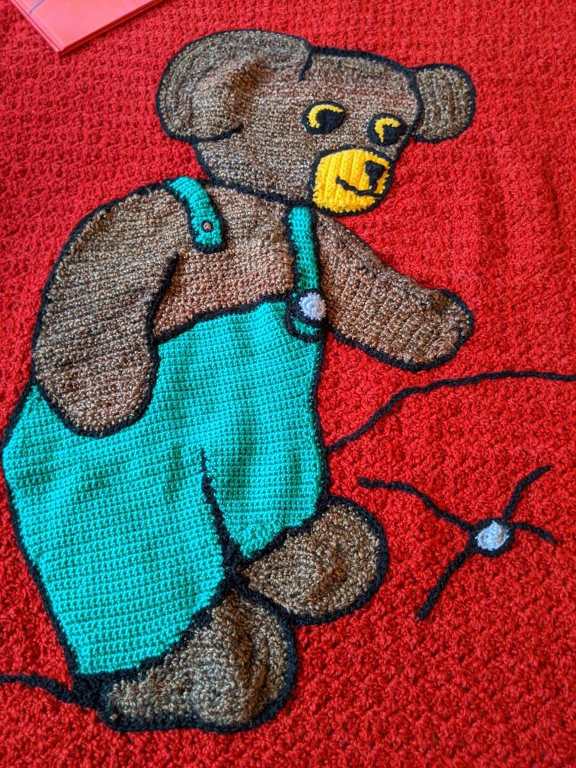 Corduroy book and Matching Blanket Etsy