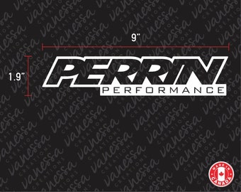 2x PERRIN PERFORMANCE sticker vinyl decal