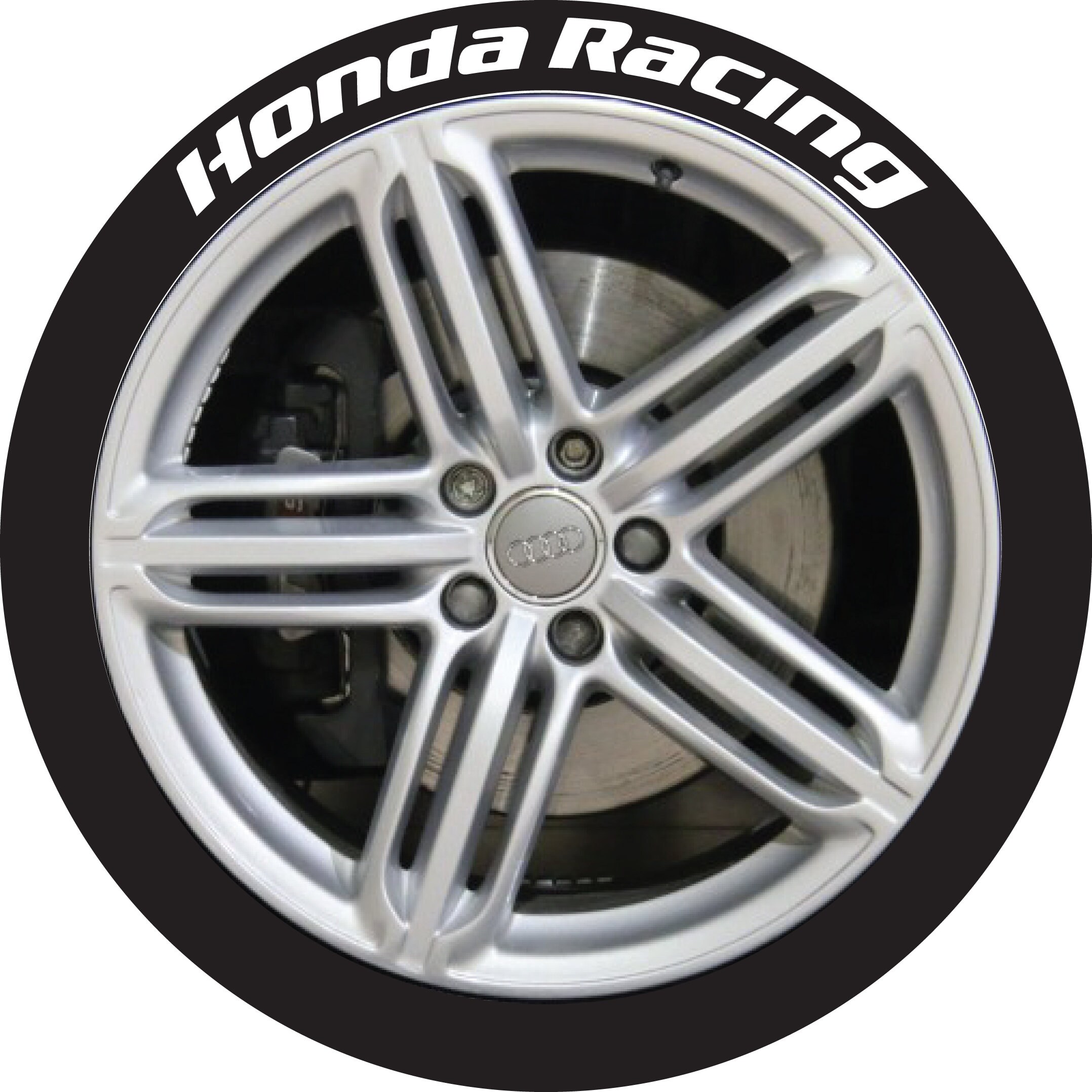 TIREBOMB Tire Stencil HONDA RACING Stance Retro Style for Etsy UK