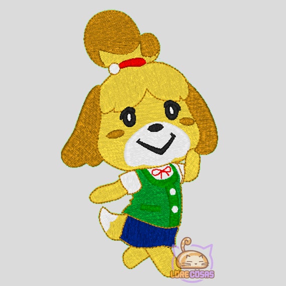 Download Animal Crossing Isabelle Embroidered Patch Art Collectibles Fiber Arts Delage Com Br