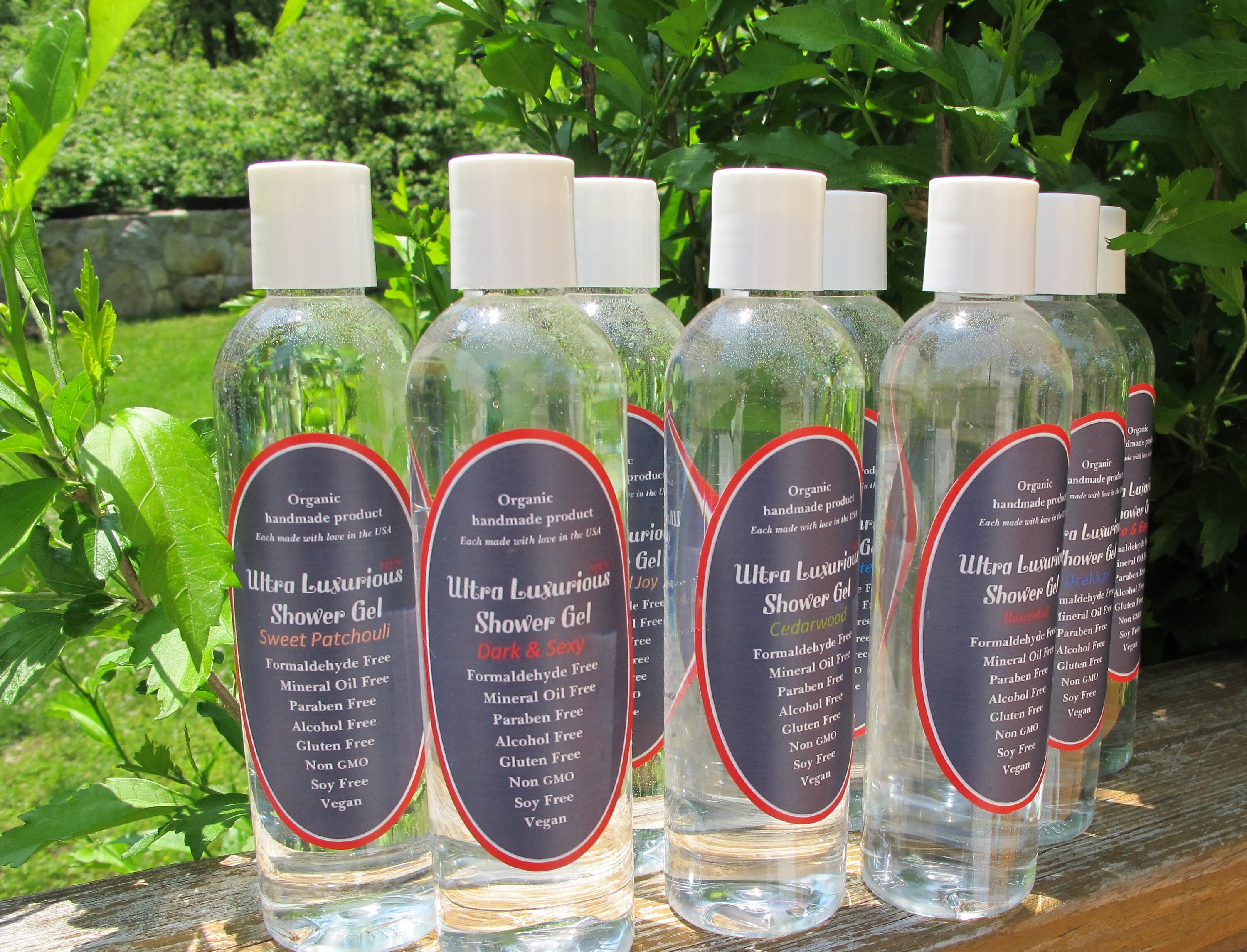 Gluten Free Ultra Luxurious Shower Gel for Men / Paraben Etsy