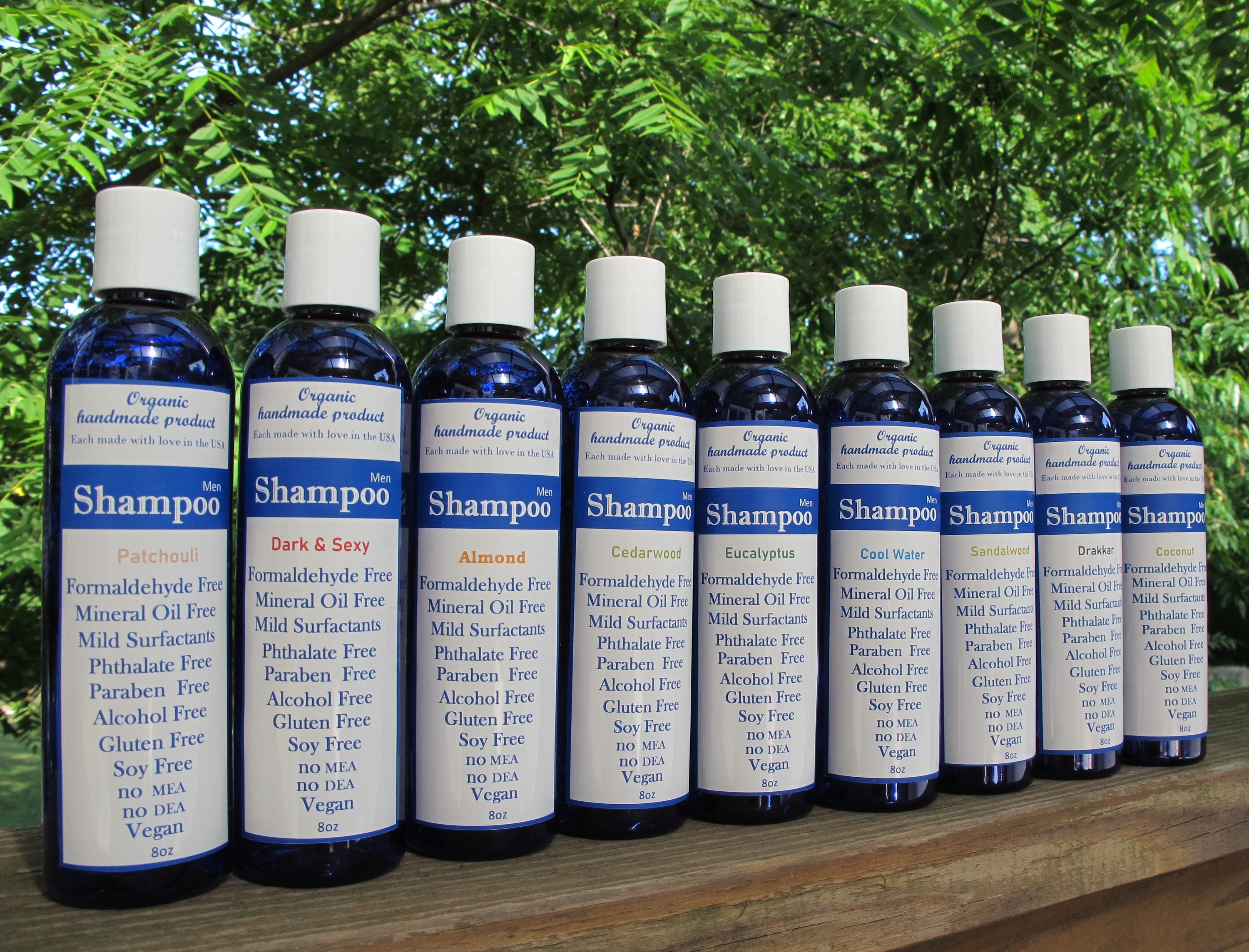 Paraben Free Shampoo or Conditioner for Men Free of Vegan Etsy