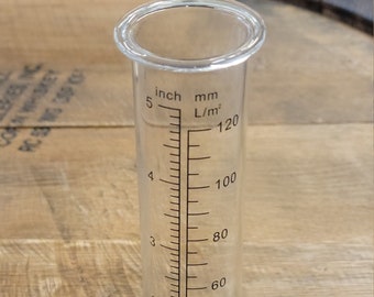 Garden 5 inch rain gauge replacement glass