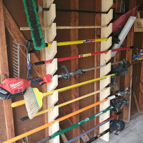 The Original Yard Tool Rack - Etsy