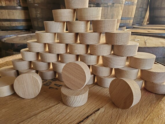 Authentic Kentucky Bourbon Barrel Bung Plugs, Bungs, Whiskey