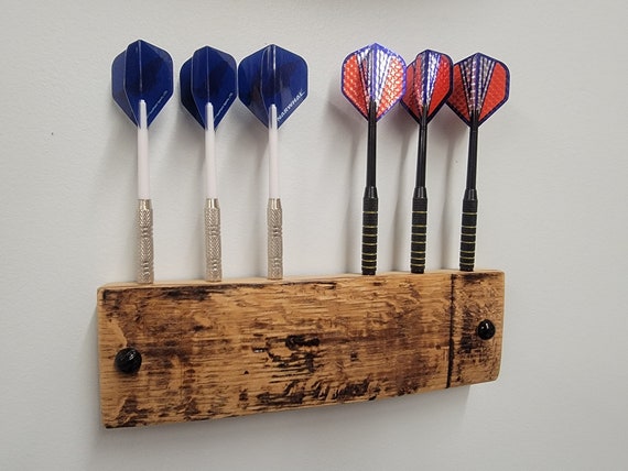 wooden dart holder