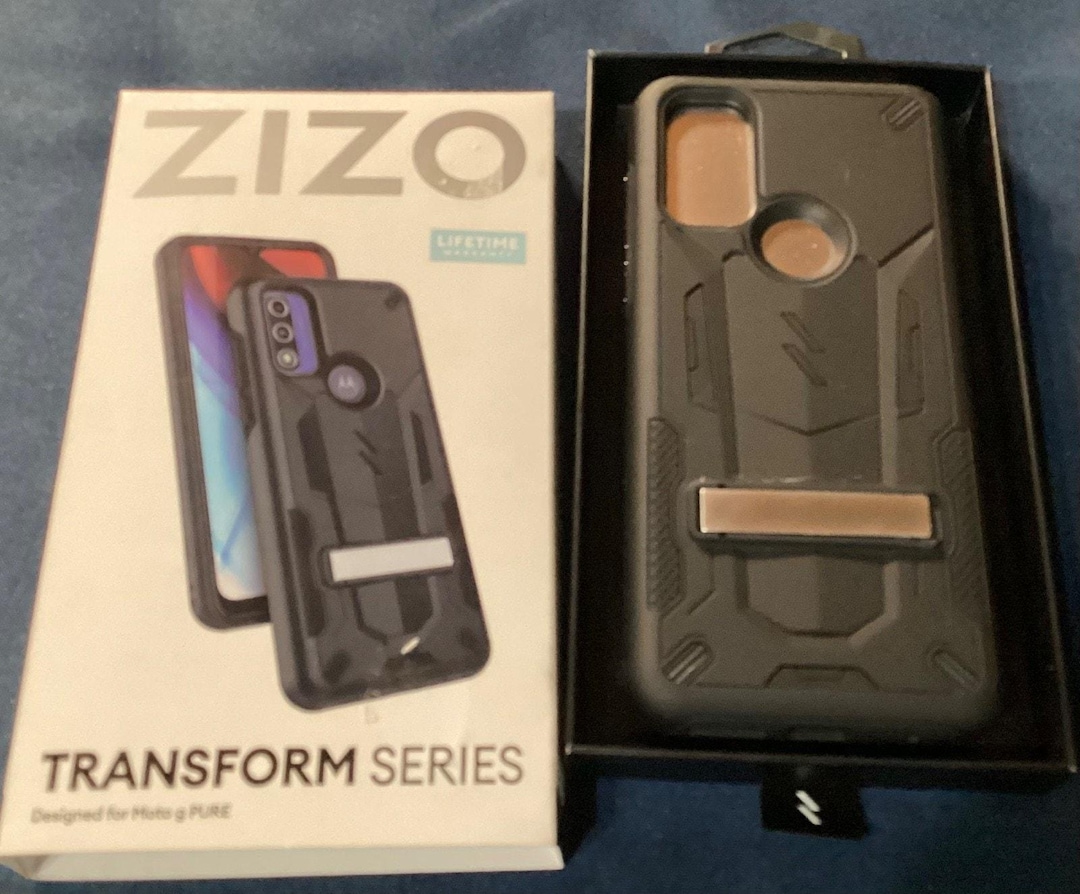 ZIZO Transform Series Phone Case for Motorola Moto G Pure- Black