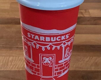 Starbucks 2025 Red Holiday Cheers Tasse à café en plastique réutilisable 16 oz avec couvercle