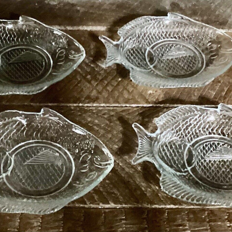 Lot De 12 Assiettes Arcoroc France – Forme Coquille Saint-Jacques – Crustacés