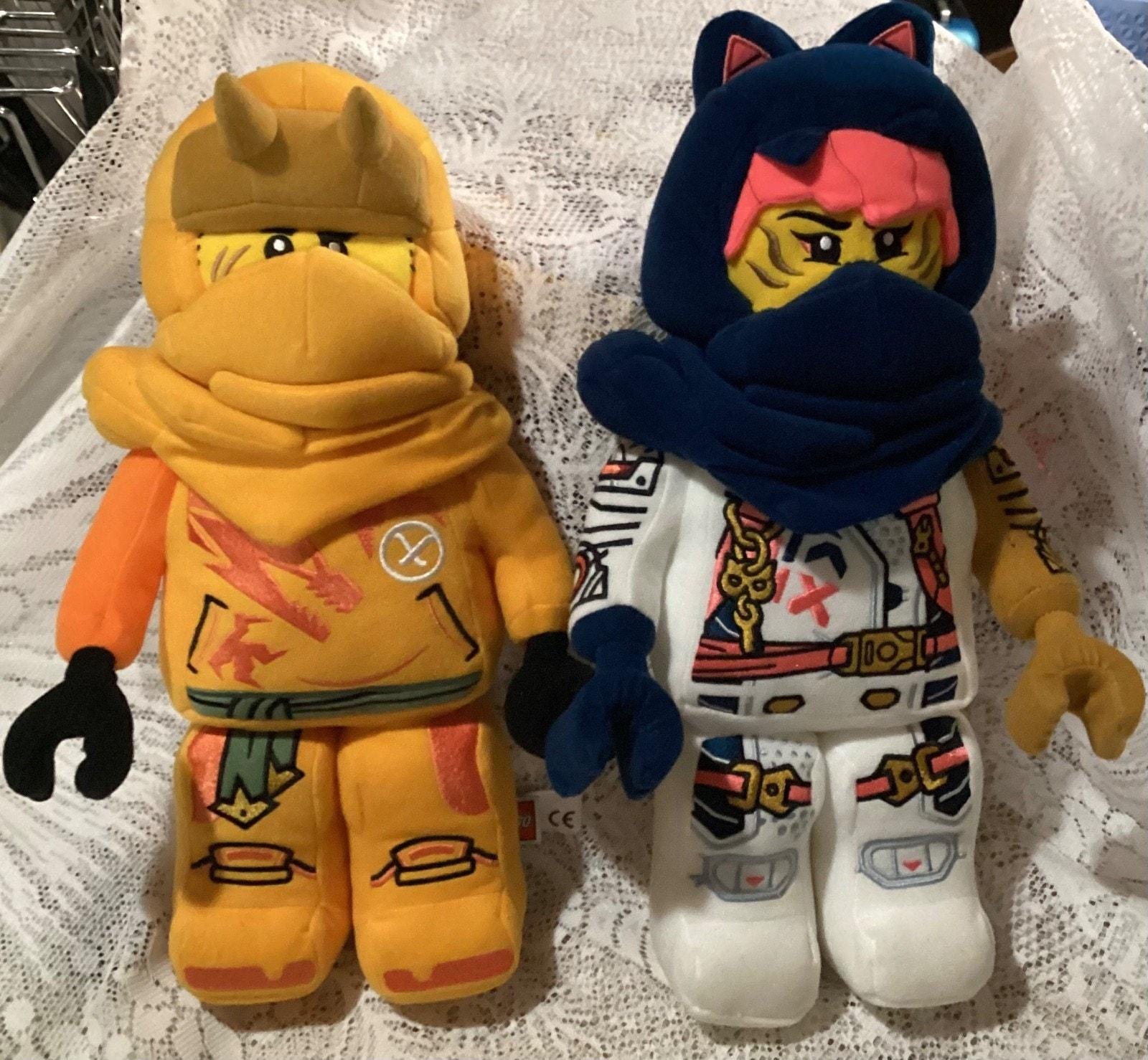 Lego Ninjago Arin & Ninjago Sora Ninja Warrior 13”/14” Plush