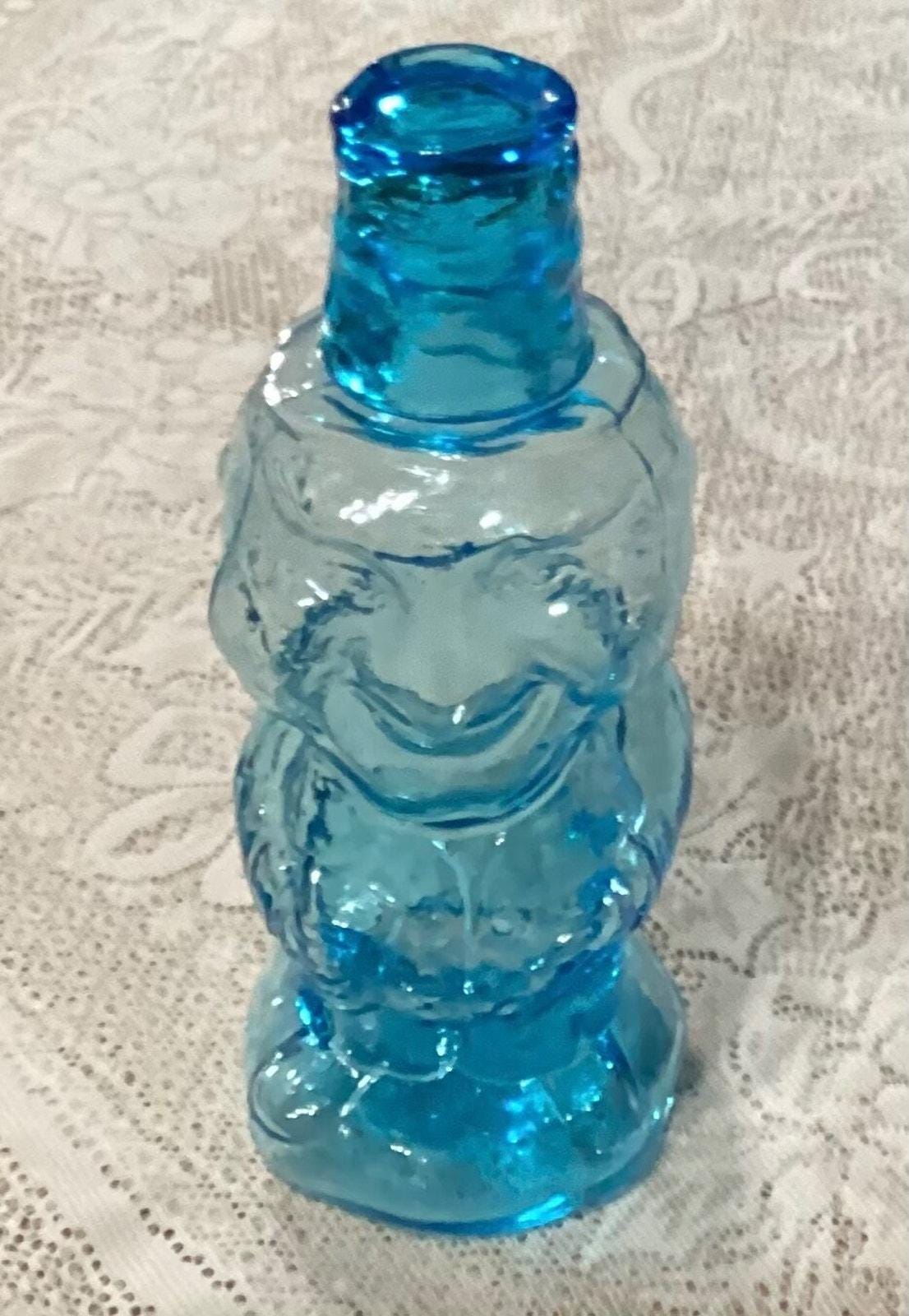 ヴィンテージ デキャンタ 鮮やかな青色 vintage ガラス ブルー ヴィンテージ 1970年代 ティアラ インディアナ グラス ブルー ジョリー