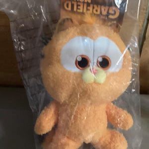 Garfield-filmen Baby Garfield Plysch 20 cm Orange Nytt med etiketter