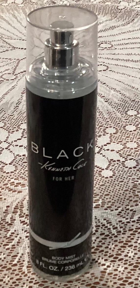 Kenneth Cole Black For Her Body Mist 8 Oz - Women's Fragrance Spray, Brand New