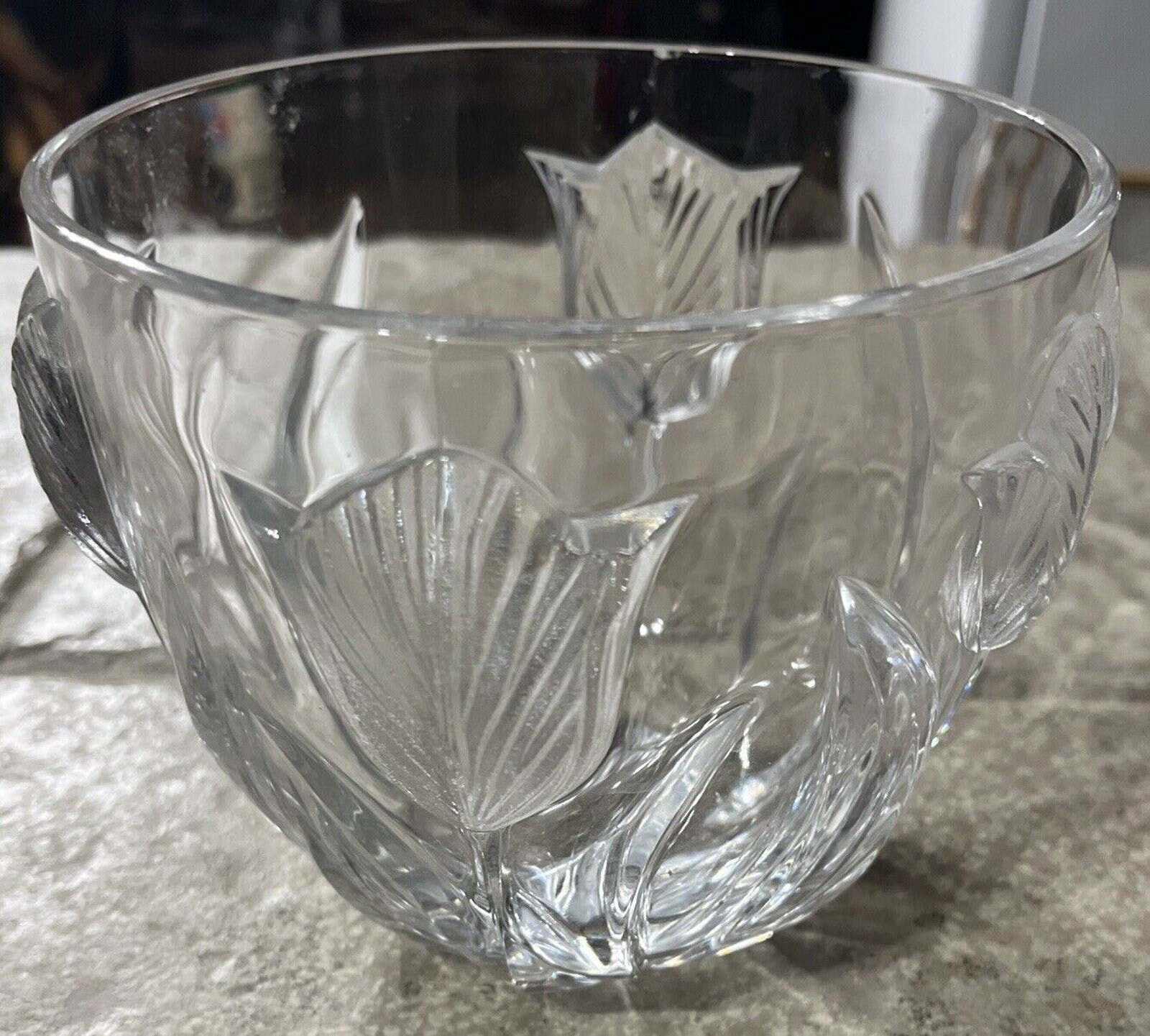 Bougeoir Tulipe En Cristal Galway - Cristal Irlandais 24% Plomb, 5,5 Cm