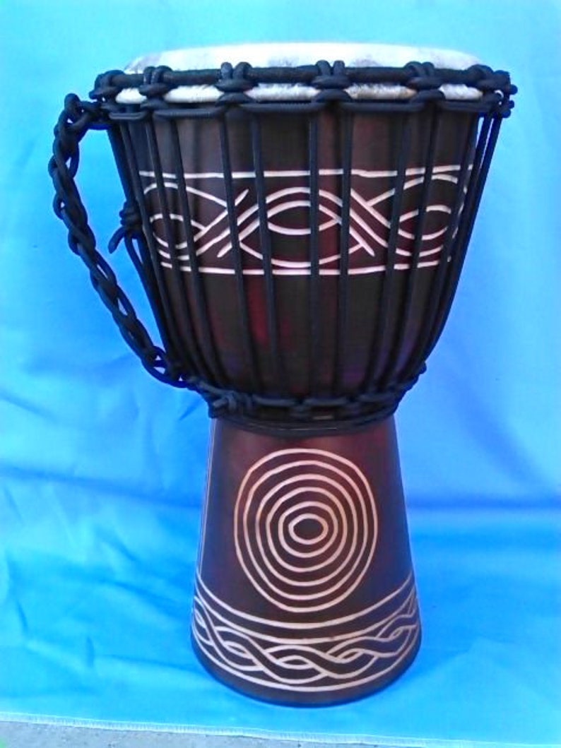 Handmade 16 Tall Djembe Bongo Drum model 40M1 Etsy