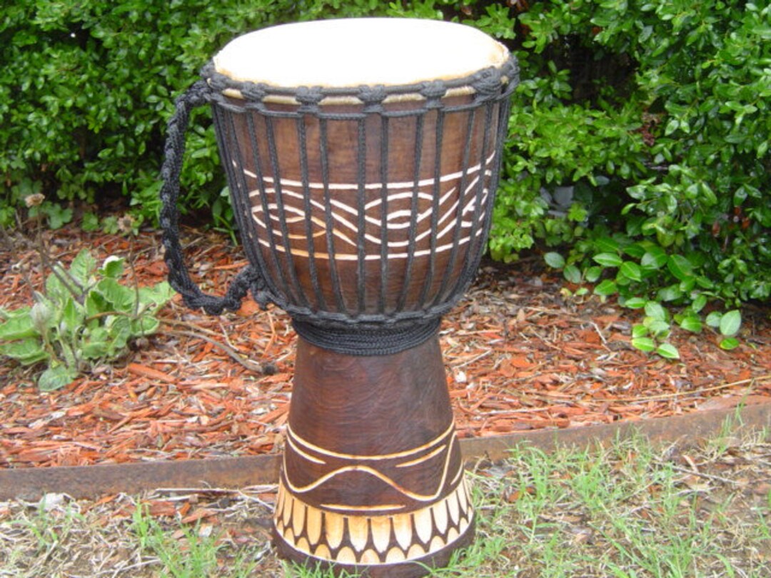 Handmade 16 Tall Djembe Bongo Drum Model M4 Etsy