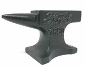 Ford Automobile 1920 Anvil With Antique Finish and Raised Letters Paperweight