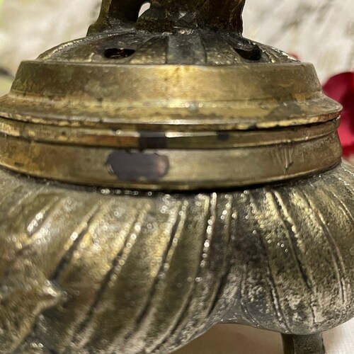 Antique ritual/Sacrificial incense burner, Brass shops