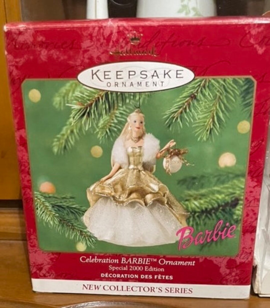 Vintage Hallmark Ornaments Barbie Ornaments Hallmark Barbie Etsy