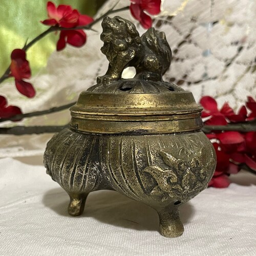 Antique ritual/Sacrificial incense burner, Brass shops