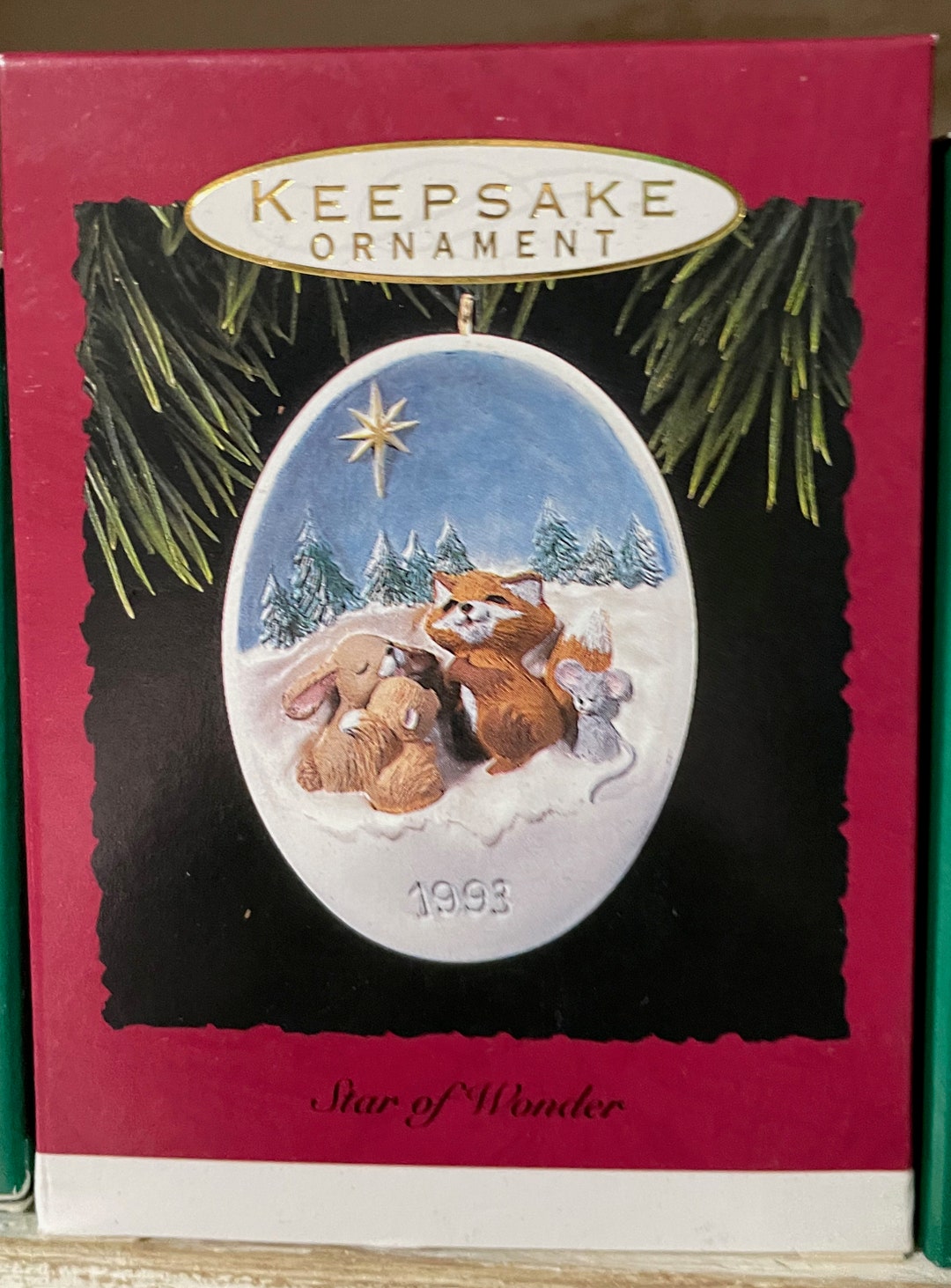 Vintage Hallmark Ornaments Etsy