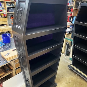 Coffin bookshelf