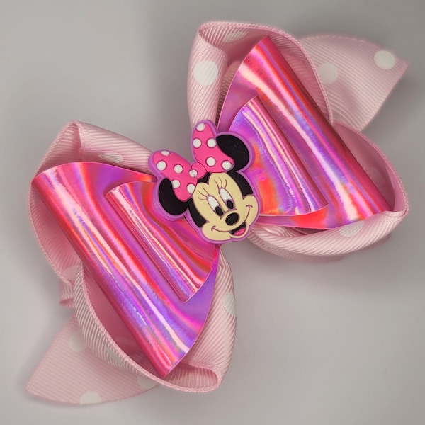 Minnie Mouse Hair Bow - Etsy