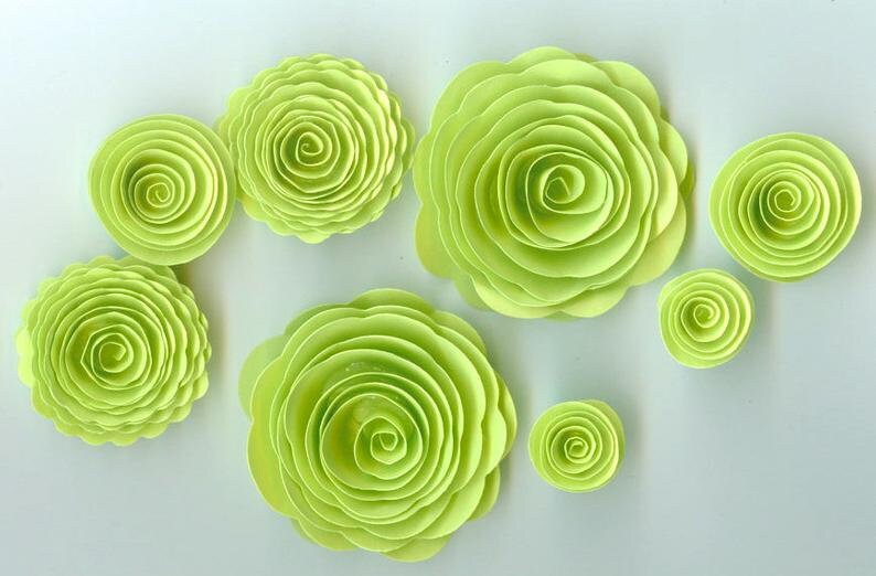 Free Free Rolled Flower Svg Template SVG PNG EPS DXF File