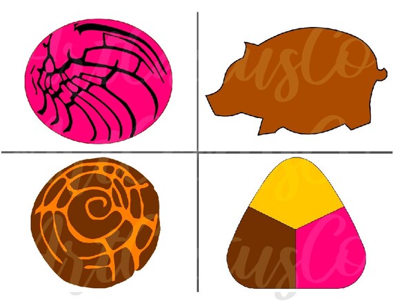 Download Mexican Sweet Bread Svg Bundle Mexican Pan Dulce Concha Svg Etsy