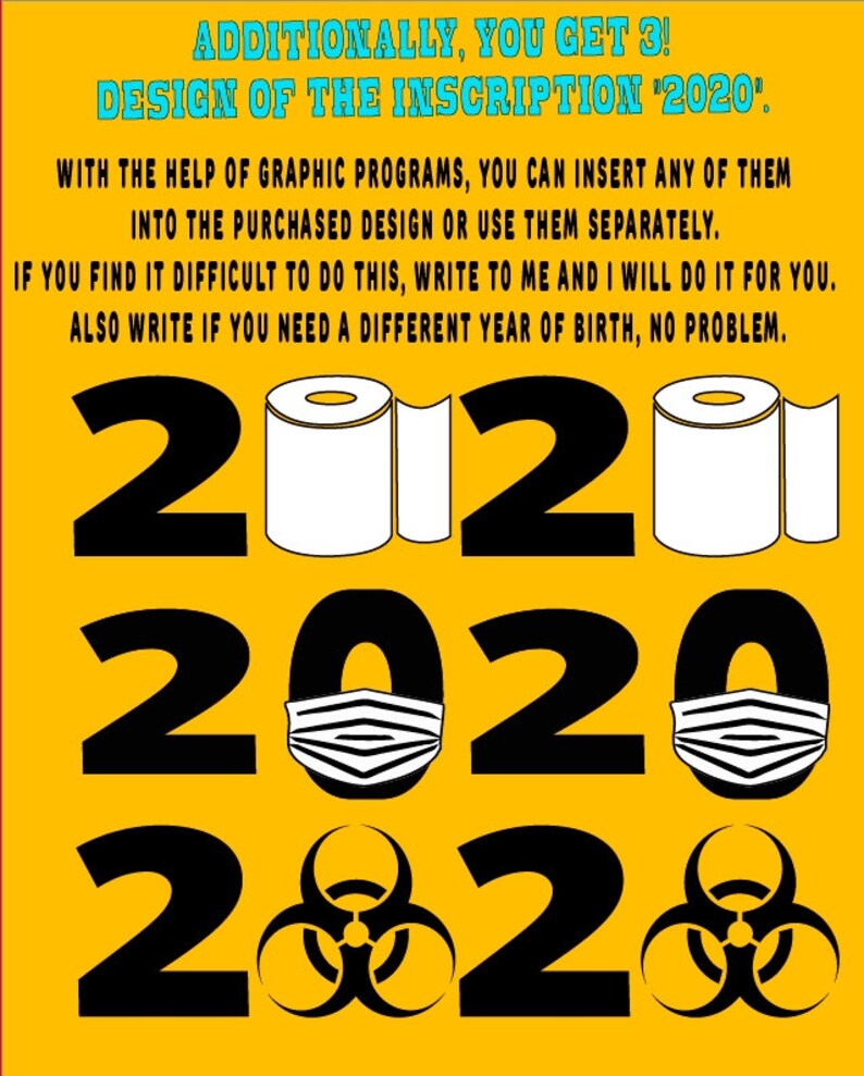 Download 60th quarantine birthday 2020 The Year When Got Real | Etsy