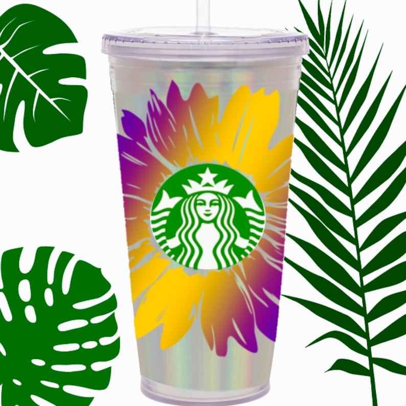 Free 88 Sunflower Svg For Starbucks Cup SVG PNG EPS DXF File