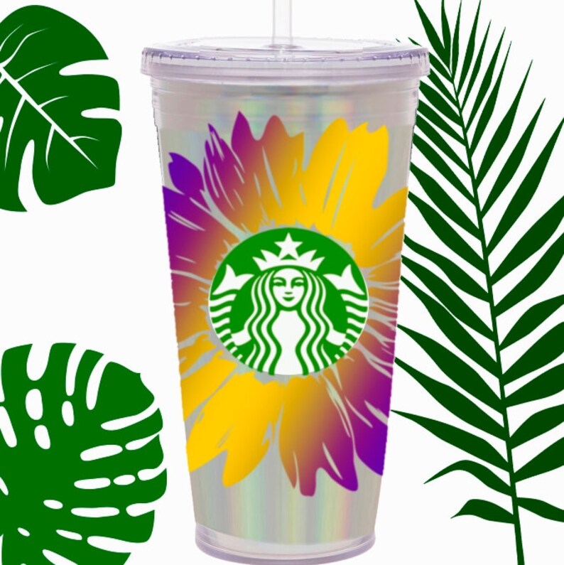 Free 88 Sunflower Svg For Starbucks Cup SVG PNG EPS DXF File