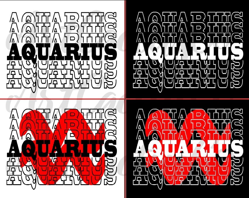 Download Aquarius svg Zodiac Sign Svg Birthday svg birthday Zodiac ...
