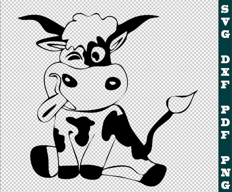 Free Free 180 Baby Cow Face Svg SVG PNG EPS DXF File