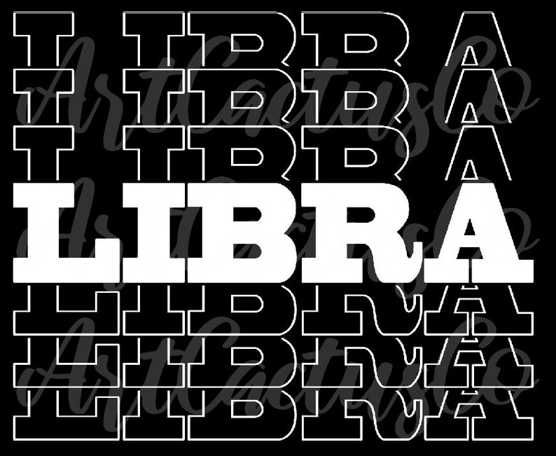 Download Libra svg Zodiac Sign Svg Birthday svg birthday Zodiac | Etsy