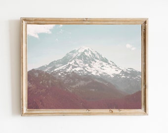 Digital Print of Mount Rainier