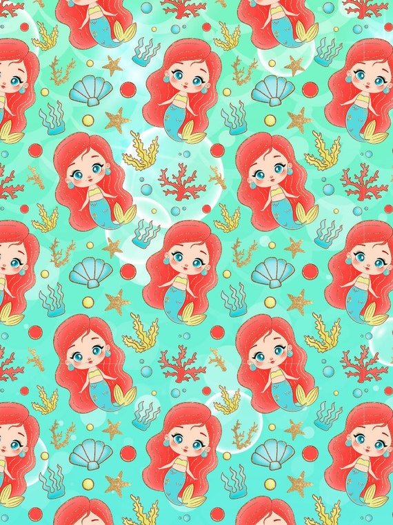RELEASE PAPER Mermaid Friends Reusable Patterned Diamond Painting Release  Paper 