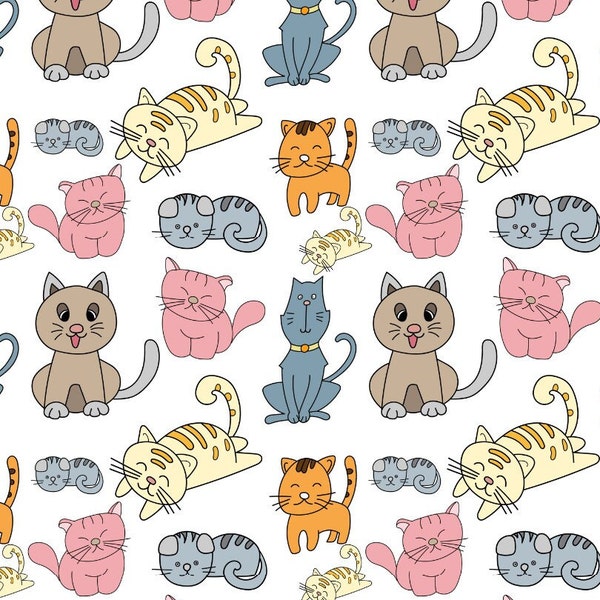 Decorative Diamond Painting Release Papers "Playful Kittens"