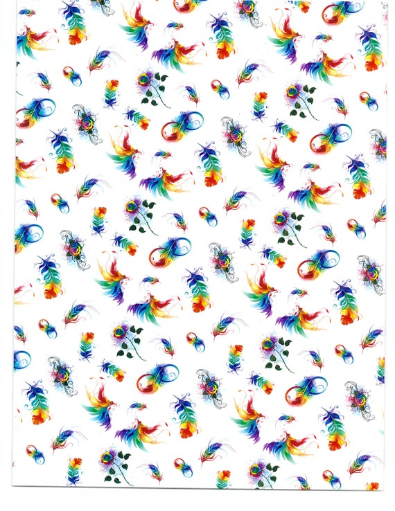 All Things Rainbow Decorative Diamond Painting Release Papers