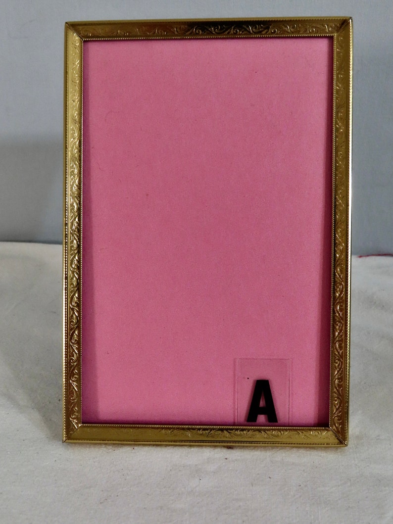 4 X 5 Metal Picture Frames Vintage Embossed 1930s 1940s 1950s Etsy