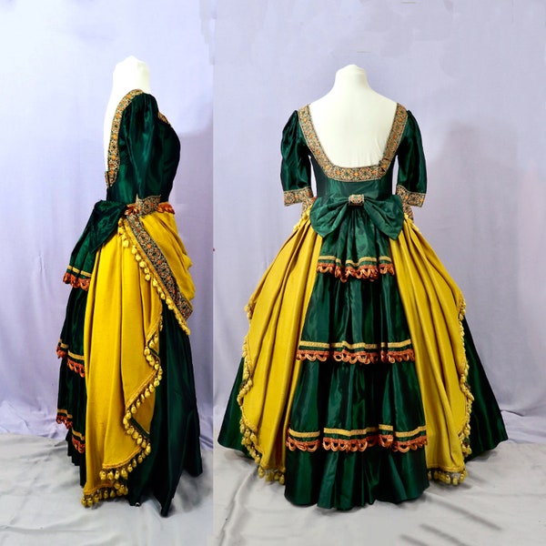 Gilded maze Gown