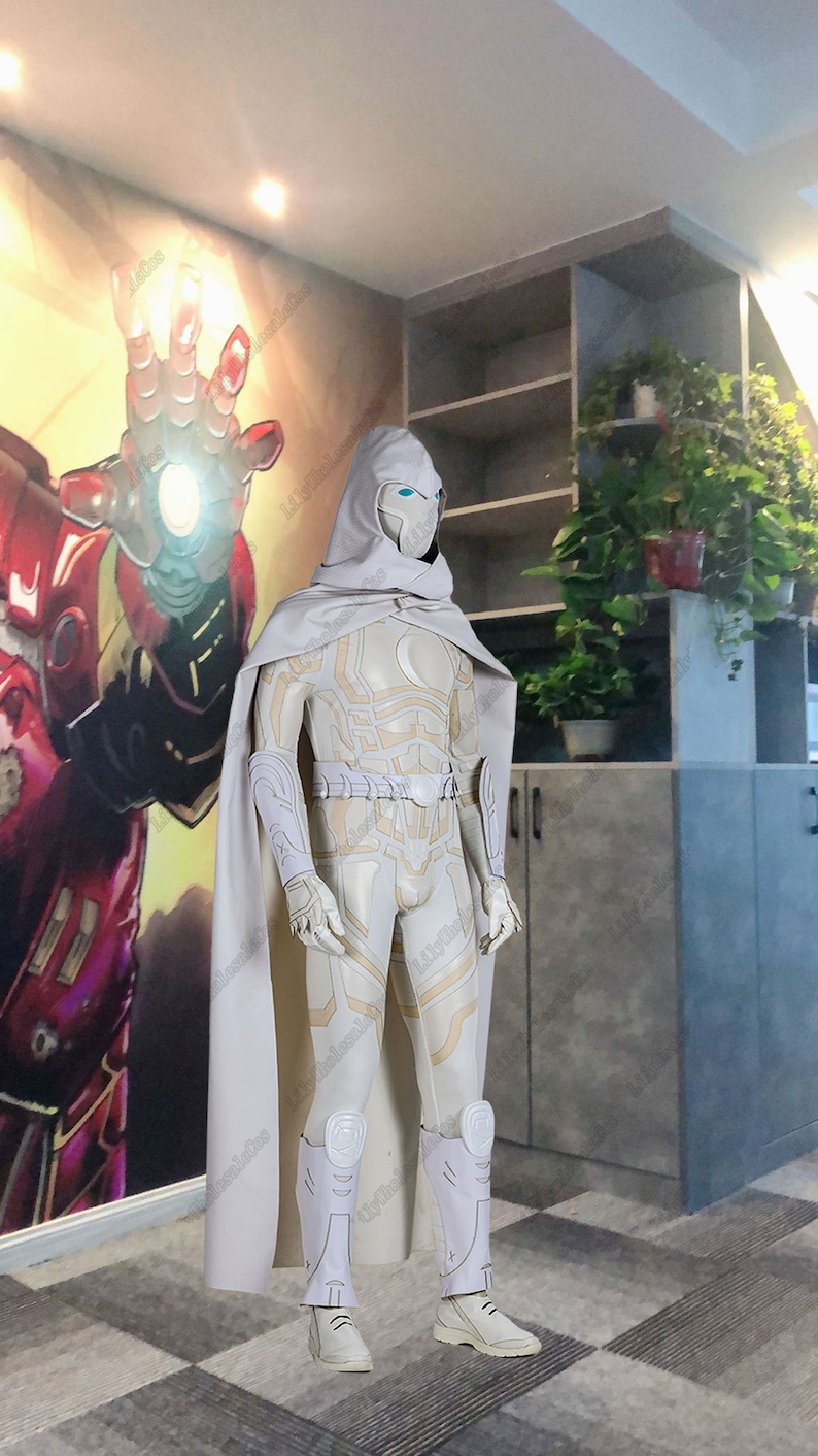 Comics Moon Knight Cosplay Costume Adult Men halloween | Etsy