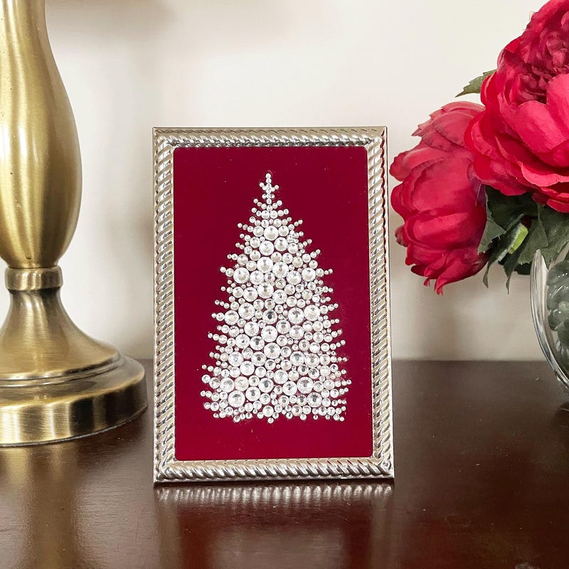 Rhinestone Tree - Etsy