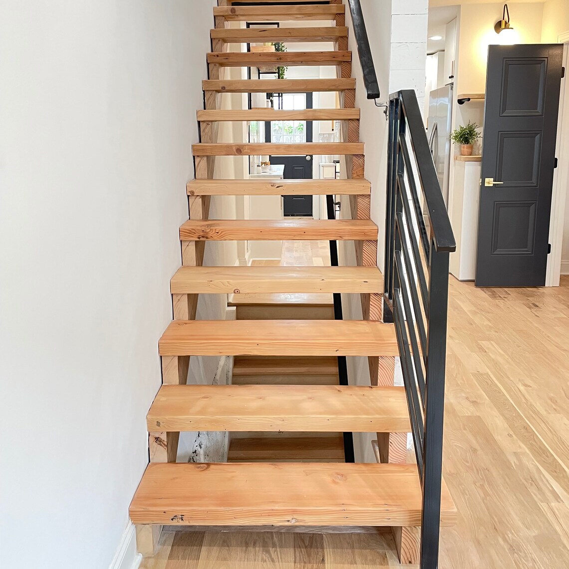Thick Solid Stair Treads Reclaimed Wood Thick Stairs Treads Etsy