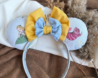 Alice in wonderland inspired Minnie Ears