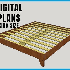 King Bed Frame Plans